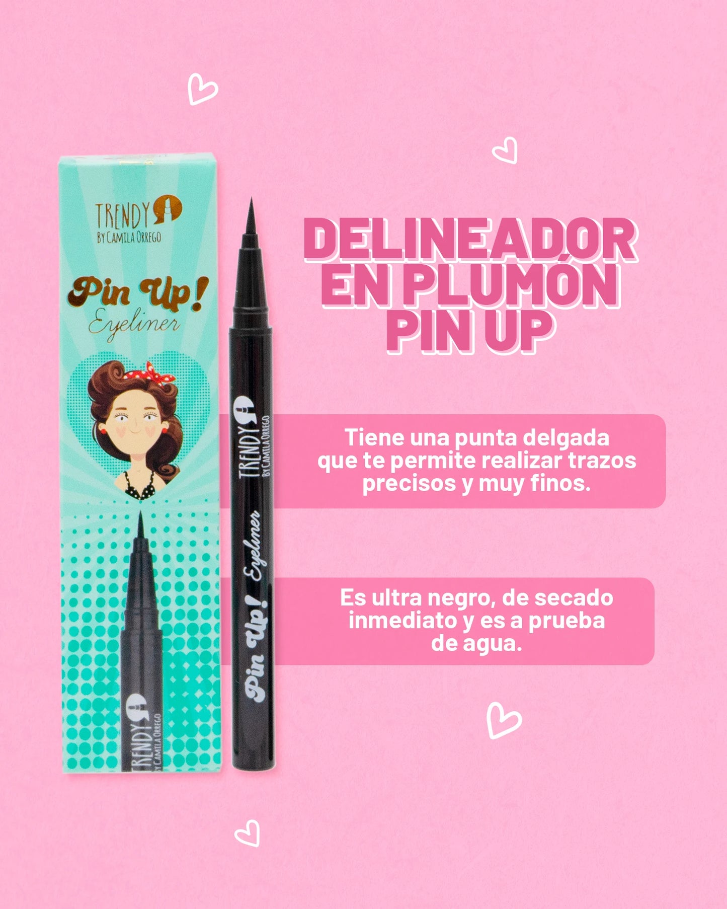 DELINEADOR PLUMON PIN-UP