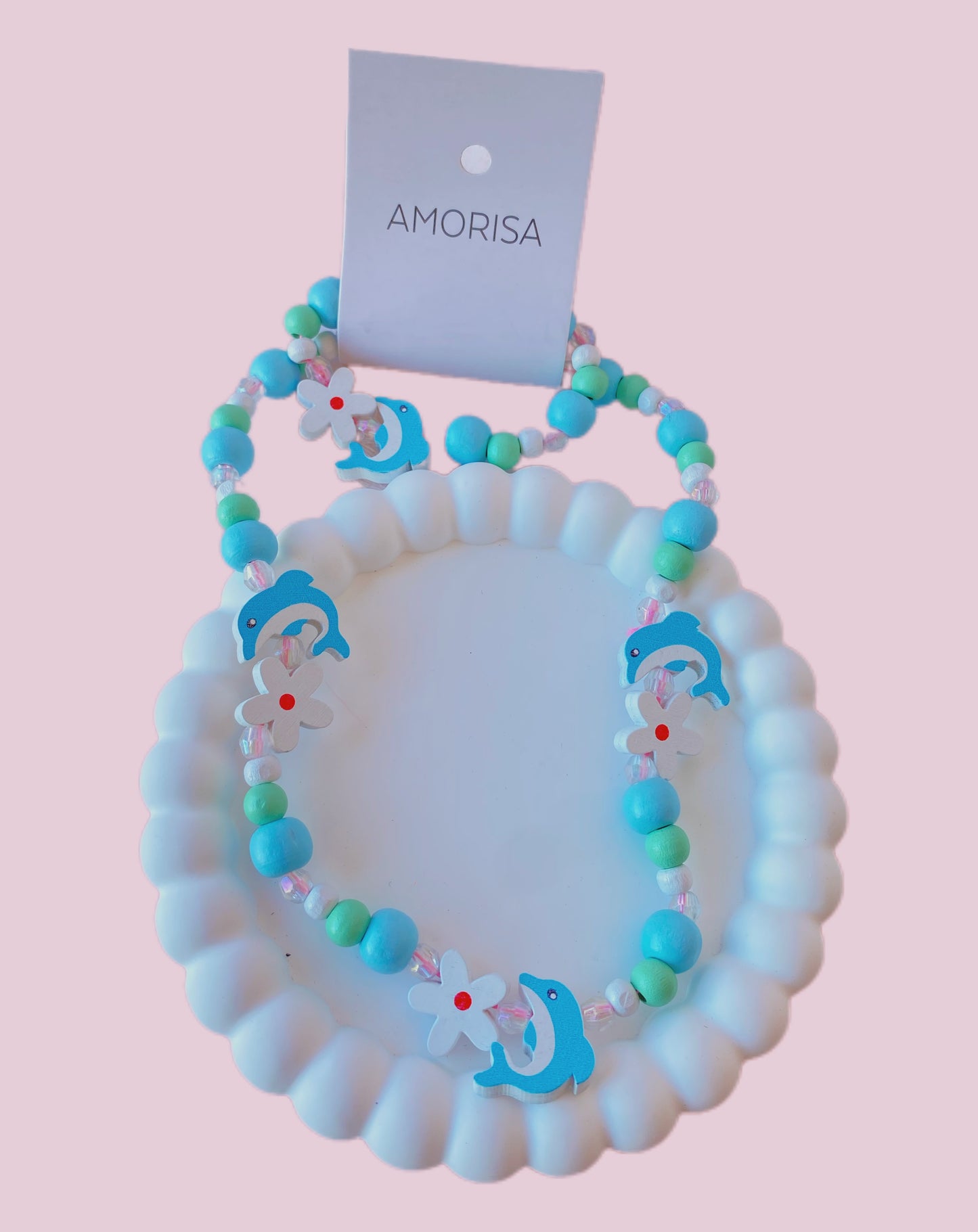 SET COLLA + PULSERA TIBURON