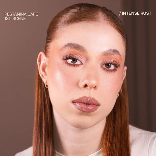 PESTAÑINA CAFE Y NEGRA OJOS