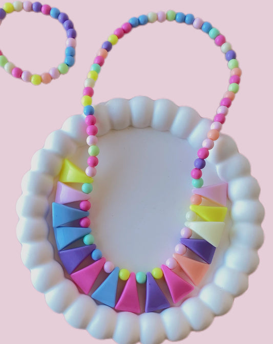 SET COLLAR + PULSERA HAWI
