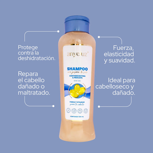 SHAMPOO GUSANO DE SEDA ANYELUZ