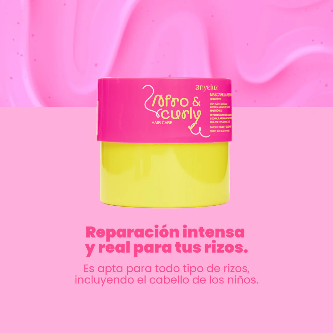 MASCARILLA REPARADORA HIDRATANTE AFRO & CURLY