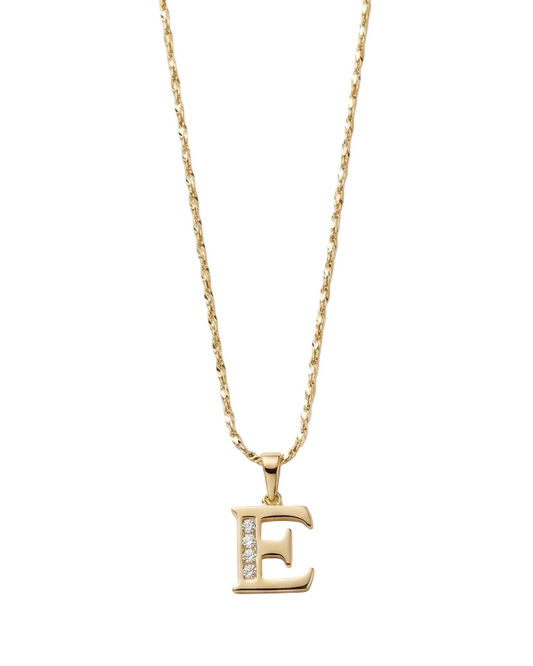 cadena de inicial joyeria personalizada