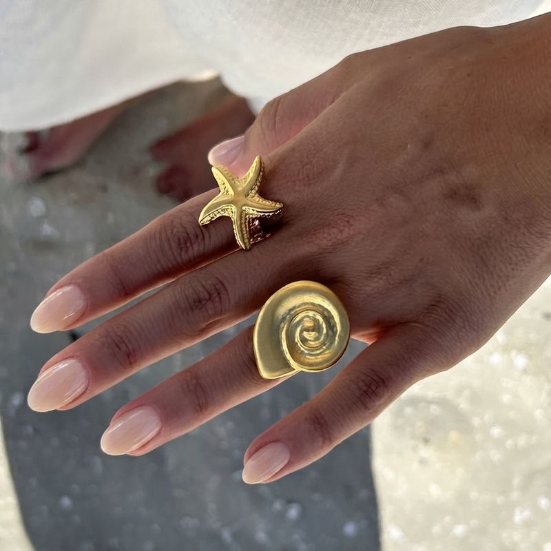 anillo estrella de mar