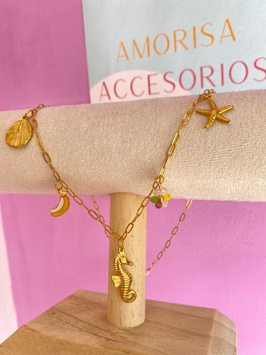 COLLAR CHARMS TROPICAL