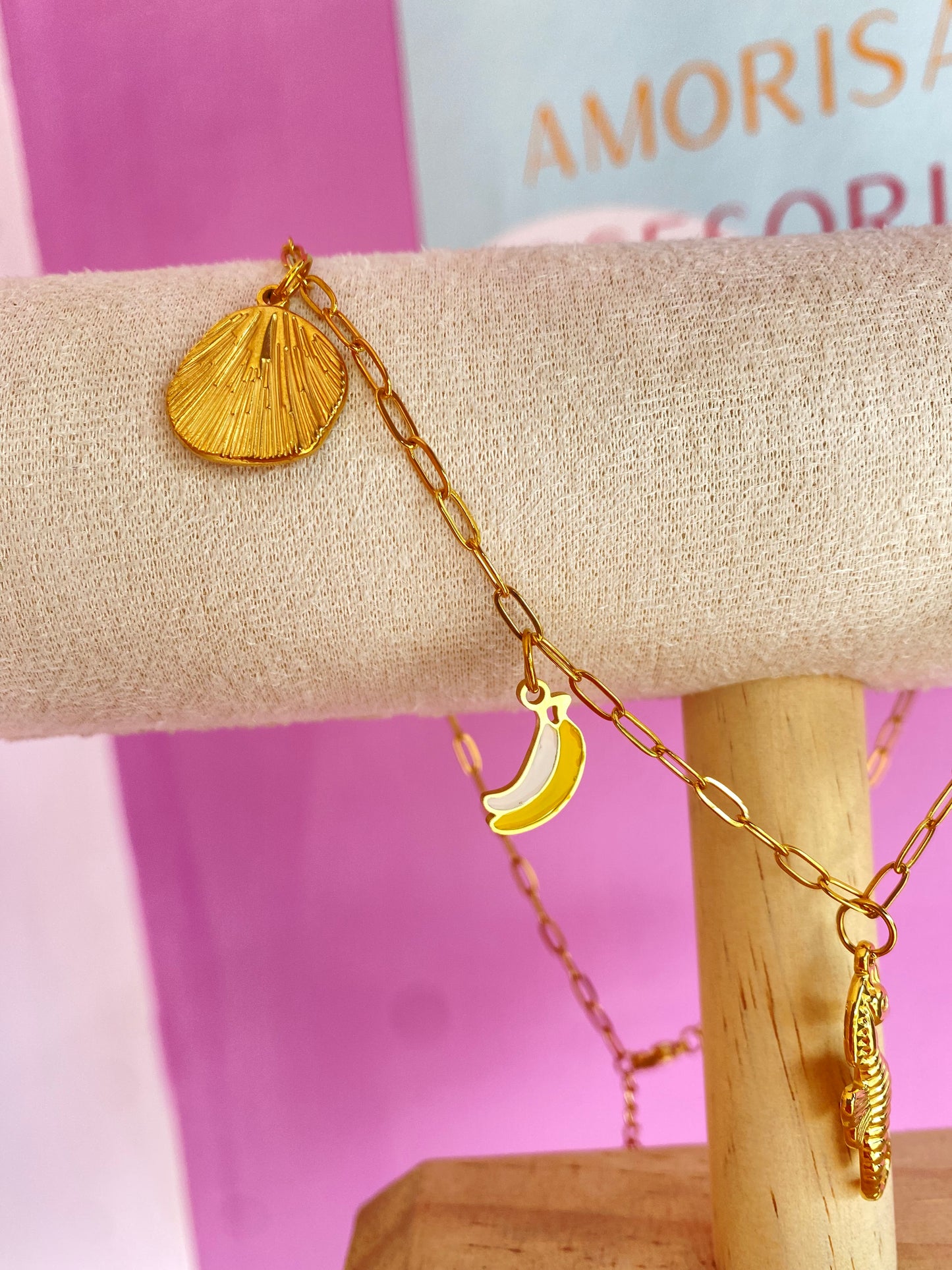 COLLAR CHARMS TROPICAL