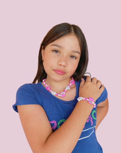 SET COLLAR + PULSERA BUHO