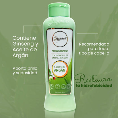 ACONDICIONADOR DE ARGAN Y ALOE VERA ANYELUZ