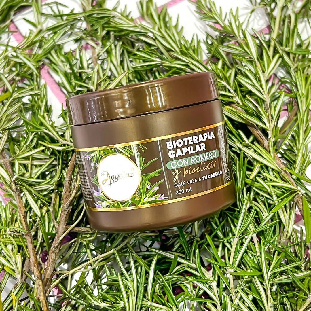 BIOTERAPIA CAPILAR CON ROMERO Y BIOELIXIR