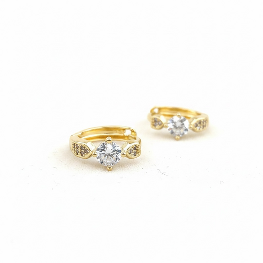 AMORISA ACCESORIOS ARETES EN RODIO