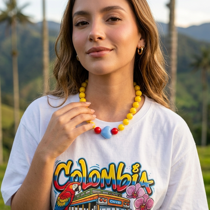 COLLAR COLOMBIA CORAZON
