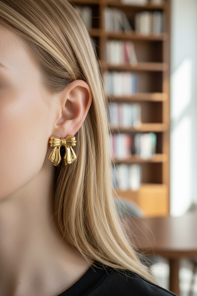 ARETES MOÑO COQUETTO