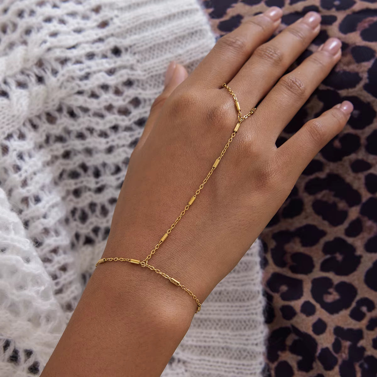 CADENA DE MANO BAMBU