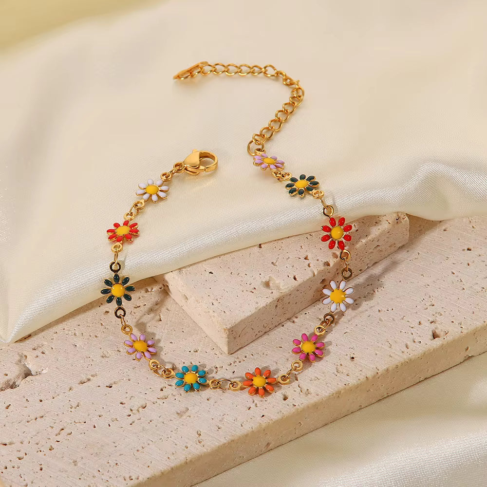 PULSERA FLORECITAS