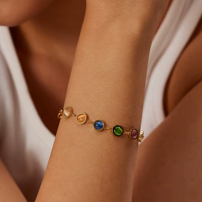 PULSERA CUENTAS OJO