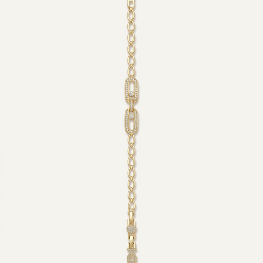 PULSERA ESLABON LOVE
