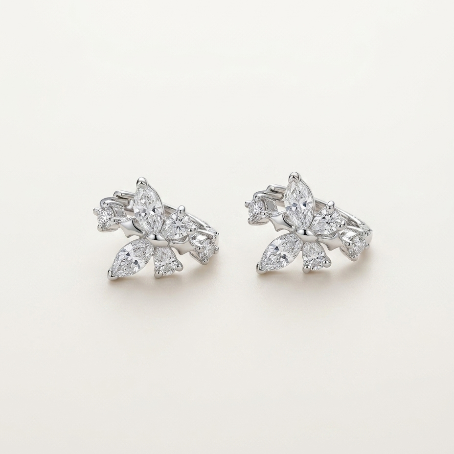 CANDONGAS MARIPOSA SILVER