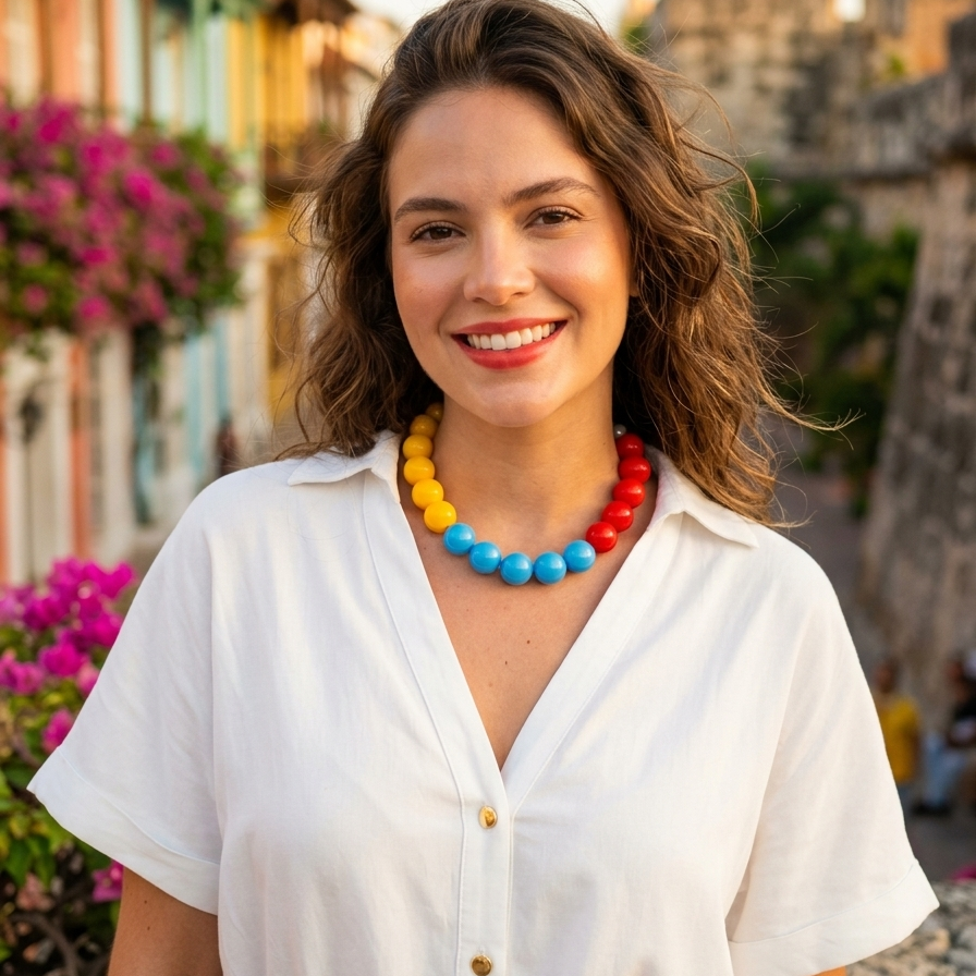 COLLAR ALMA TRICOLOR