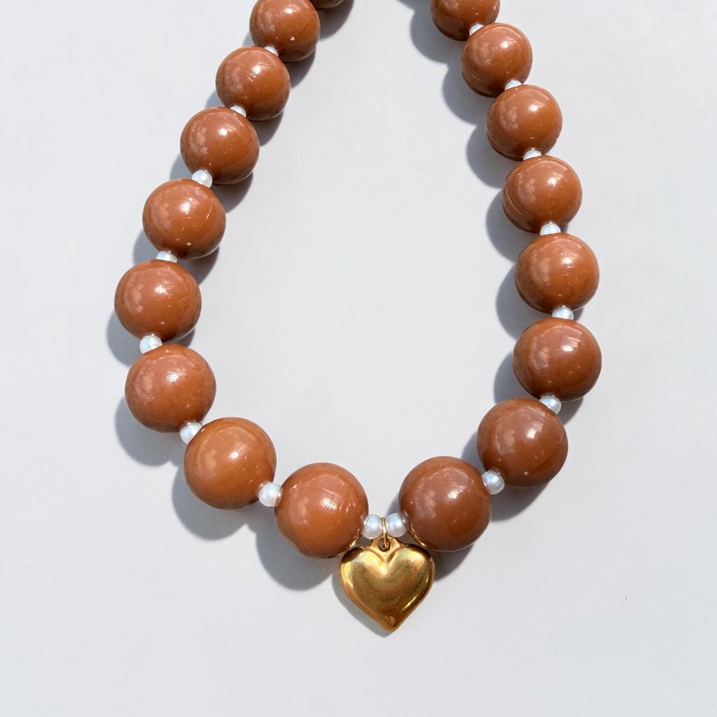 COLLAR CHICLE MARRON