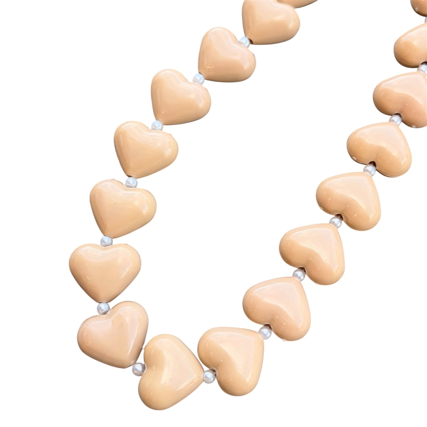 COLLAR CORAZONES CHICLE