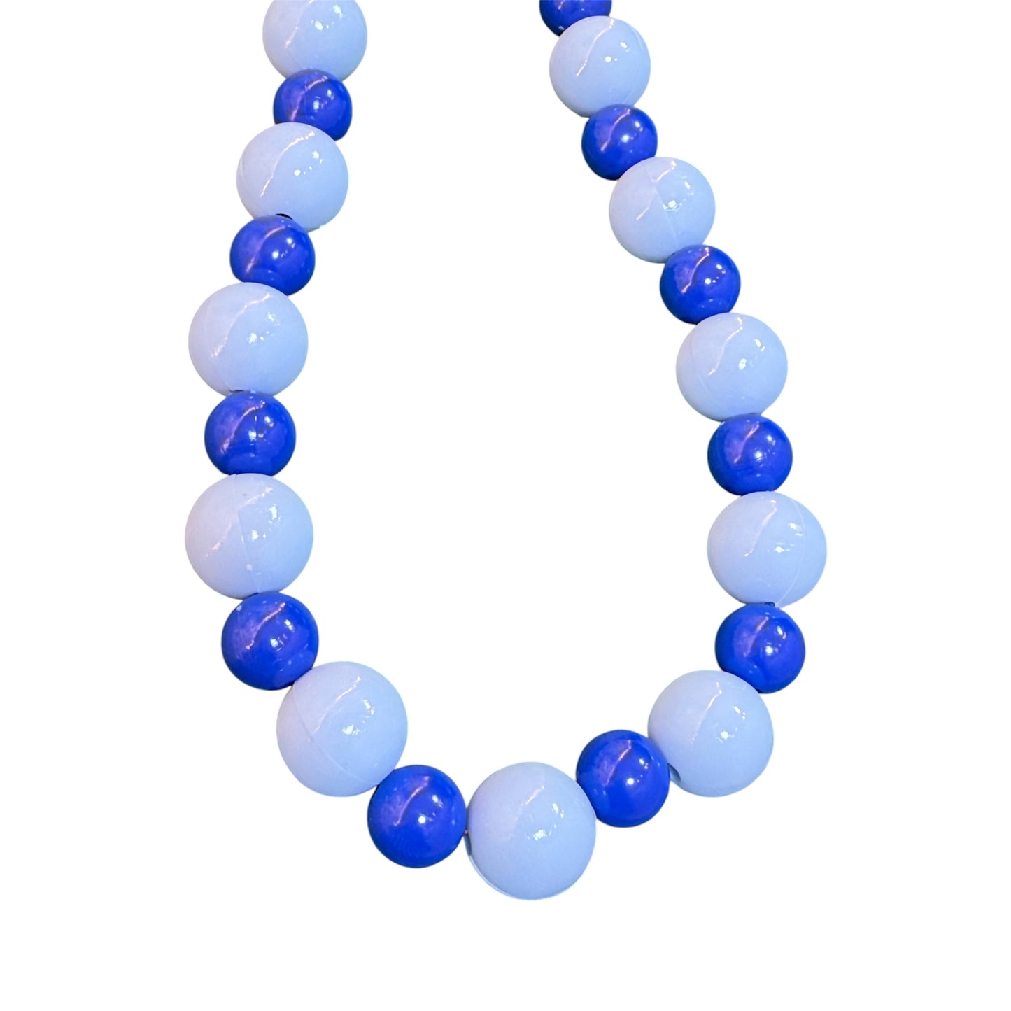 COLLAR BICOLOR BLUE