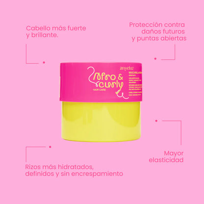 MASCARILLA REPARADORA HIDRATANTE AFRO & CURLY