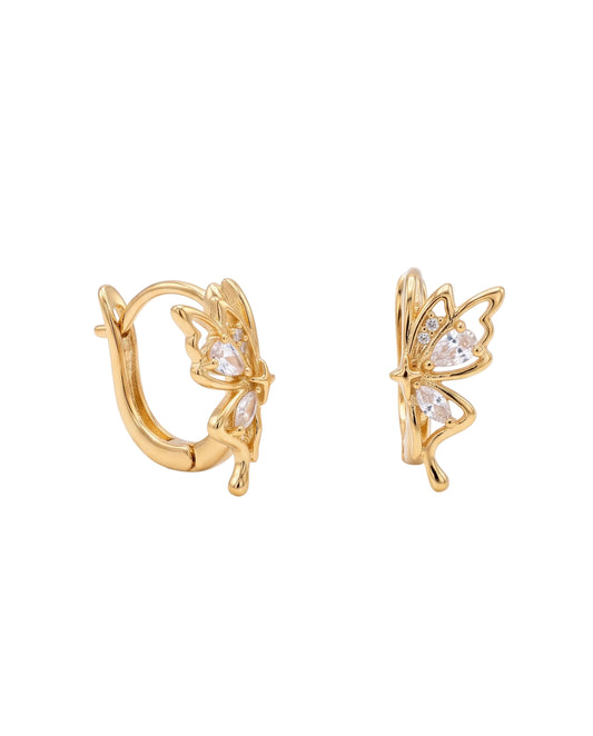 aretes candonga mariposa circones