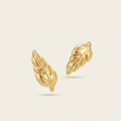 aretes de verano en oro laminado hipoalergenicos