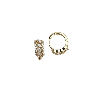 aretes en rodio amorisa accesorios