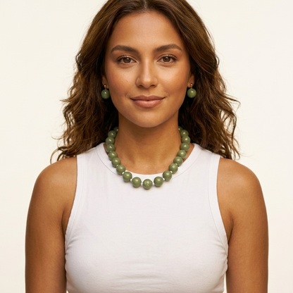 COLLAR CHICLE OLIVA