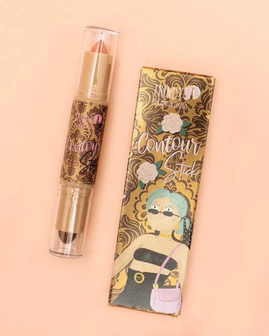 Contorno y Rubor en Barra Dúo Trendy Tono Universal en Crema - Amorisa Accesorios