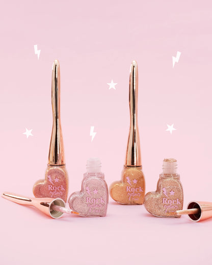 Delineador de Glitter Rock Trendy con Pincel de Precisión y Tonos Satinados - Amorisa Accesorios