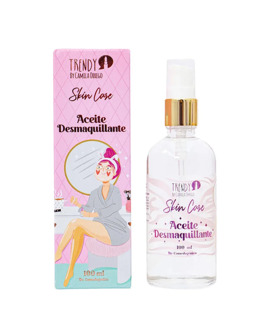 ceite Desmaquillante Trendy Fórmula Premium No Comedogénica Limpieza Facial - Amorisa Accesorios