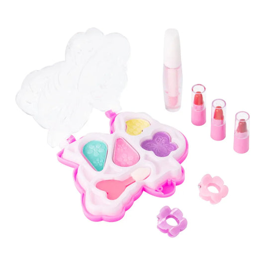 Kit de Maquillaje para Niñas Party Balloons Trendy Sombras Pastel y Labiales - Amorisa Accesorios