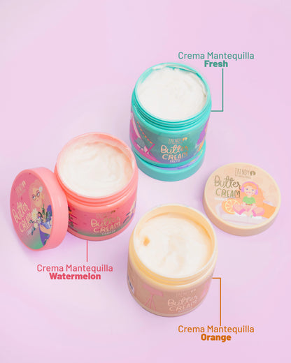 Mantequilla Corporal Fresh Trendy con Brillos Dorados y Glow - Amorisa Accesorios